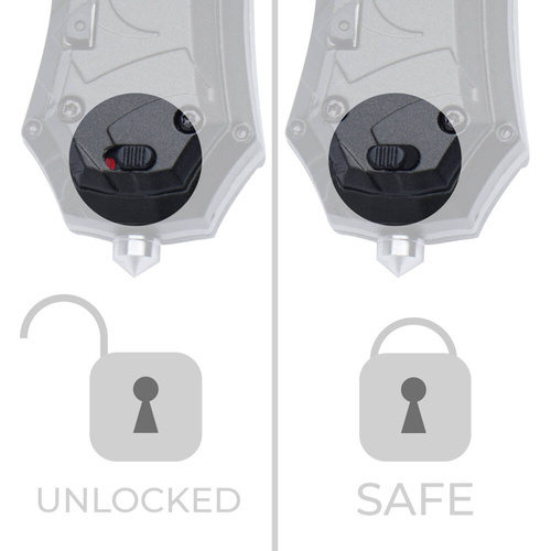 Smith&Wesson - Складаний ніж Assisted Opening OTF - AUS-8 - чорний - SWOTF9TB