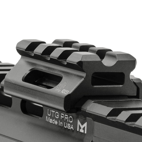 Leapers - Райзер UTG Super Slim 3 слотів - 0.5" - Чорний - MT-RSX5S