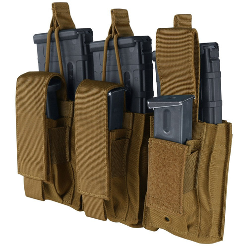 Condor - Підсумок потрійний Kangaroo Mag Pouch - потрійний - чорний - 191233-002