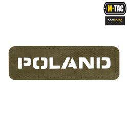 M-Tac - Нашивка Польща 25х80 - Laser Cut - Ranger Green - 51001023