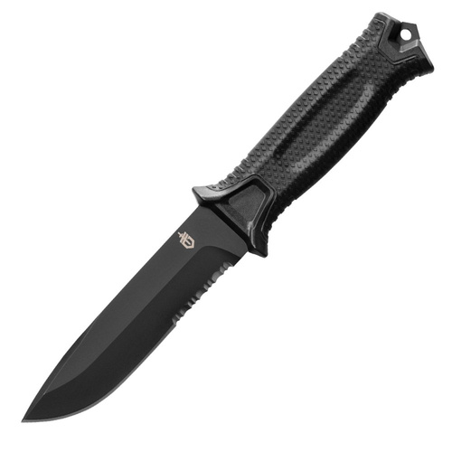 Gerber - Ніж для сильної руки - зубчастий - чорний - 31-003648