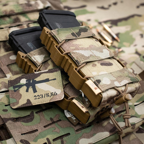 M-Tac - Нарукавна нашивка AR-15 223/5.56 Laser Cut - Multicam/Black - 51111802 - 51111802