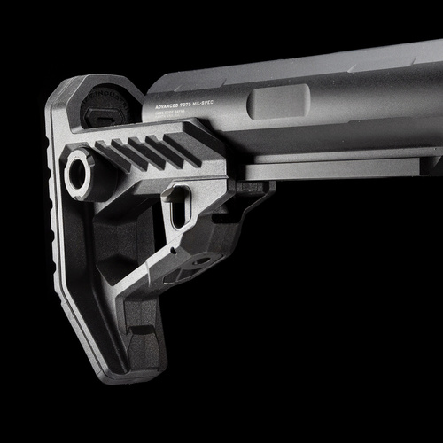 Strike Industries - Регульований приклад PDW Strike Polymer Pit Stock - чорний - SI-STRIKE-POLY-PIT-BK