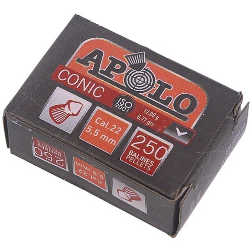 Apollo - Шрут конічний - 5,5 мм - 250 шт - E11002