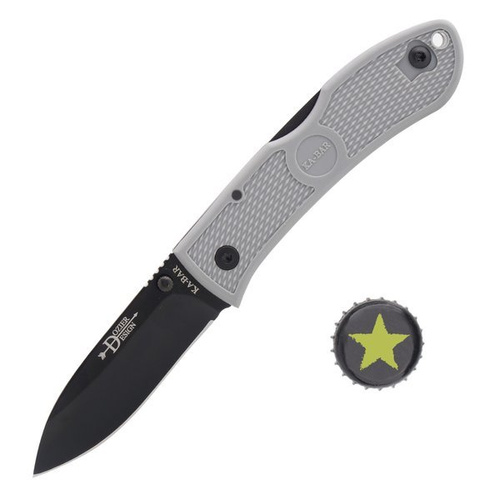 Ka-Bar 4062GY - складний мисливський ніж Dozier - сірий