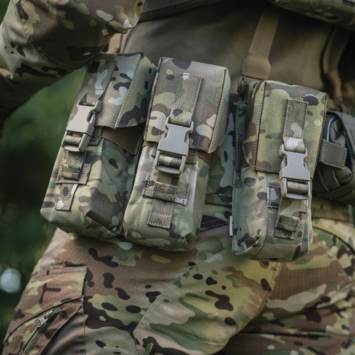 M-Tac - Підсумок для двох магазинів AR/AK - Fastex - Cordura 500D - MultiCam - 10013108