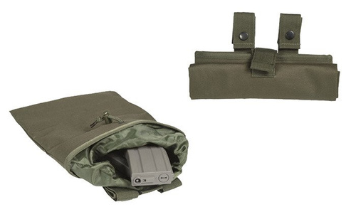 Mil-Tec - Підсумок для магазинів - MOLLE/PALS - поліестер - Зелений OD - 16156001
