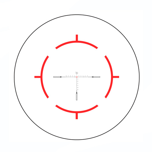 Vector Optics - Приціл оптичний LPVO Continental x10 ED RAR - 1-10x28 - 34 мм - чорний - SCFF-48