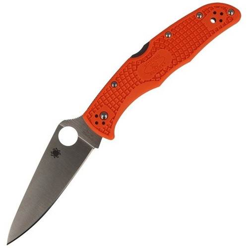 Складаний ніж Spyderco - Endura® 4 FRN Flat Ground Orange - C10FPOR