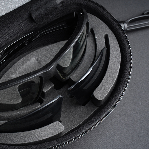 Окуляри балістичні Oakley - SI Ballistic HNBL Clear + Matte Black - 2LS - OO9452-0465