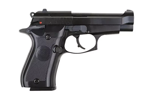 WE - Репліка пістолета ASG M84 Mini - зелений газ - чорний - WET-02-009252