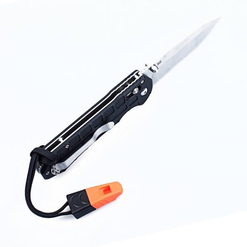 Ganzo - Складний ніж EDC G7452P - G-lock - 440C - G7452P-BK-WS