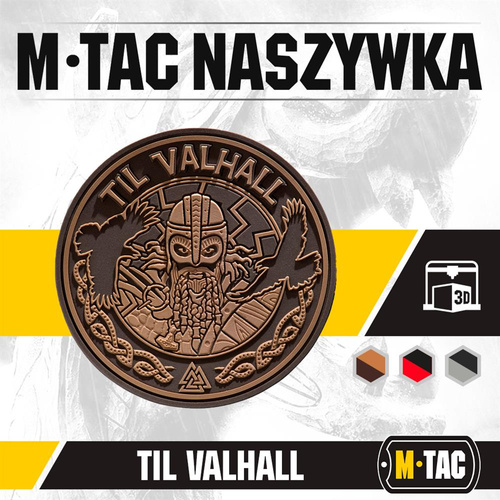 M-Tac - Til Valhall Patch - PVC - Coyote - 51142005
