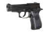 WE - Репліка пістолета ASG M84 Mini - зелений газ - чорний - WET-02-009252