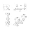 Vector Optics - Консольне цільне кріплення прицілу Cantilever - 30 мм - Picatinny - чорний - SCACD-23