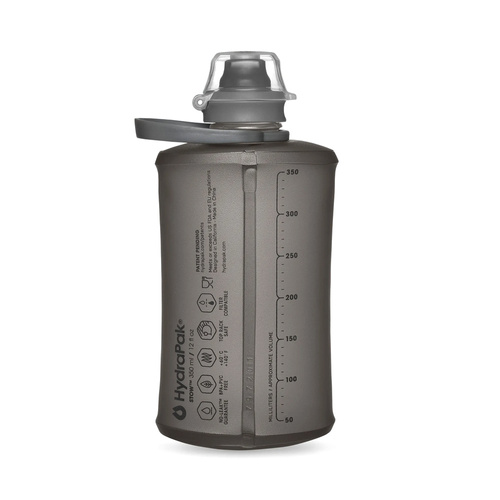 HydraPak - Пляшка для питної води Stow - TPU - 350 мл - Mammoth Grey - GS340MD
