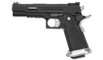 WE - Репліка газового пістолета Hi-Capa 5.1 Force "T.REX" - Чорний - WET-02-010304