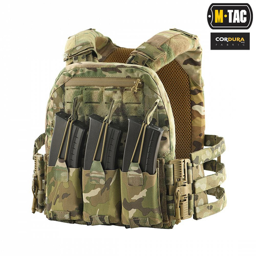 M-Tac - Тактичний розвантажувальний жилет з кірасою QRS - Multicam - 10156008.