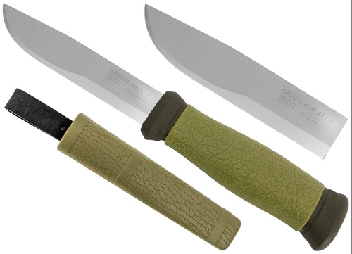 Morakniv - Ніж для виживання Mora 2000 - Нержавіюча сталь - Military Green - 10629.
