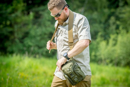 Helikon - Сумка Essential Kitbag® - Nylon Polyester Blend - Чорний / Сірий меланж - TB-EKB-NP-M1