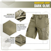 M-Tac - Тактичні шорти Aggressor - Polycotton - Rip-Stop - Dark Olive - 20018048.
