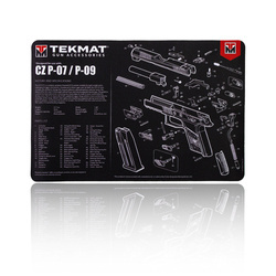 TekMat - Килимок для чищення зброї - CZ P-07 / P-09 - 27x43см - TEK-R17-CZP07