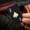 M-Tac - нашивка туз пік - 500D Cordura - чорний / флуоресцентний - 51109299