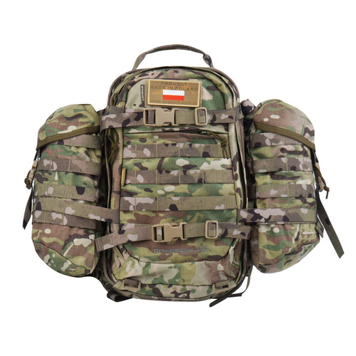 WISPORT - Рюкзак Sparrow 20 II з двома боковими кишенями - 20 + 10 л - Multicam