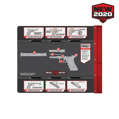 Справжній завзятий - килимок для чищення зброї Glock Smart Mat® - AVGLOCKSM