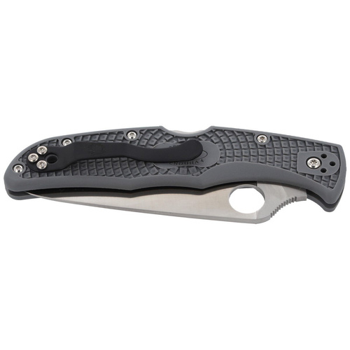 Складаний ніж Spyderco - Endura® 4 FRN Flat Ground Gray - C10FPGY