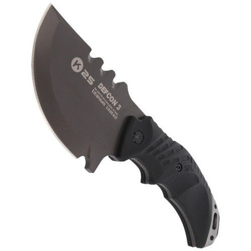 K25 - Nóż DEFCON 3 Titanium Tactical Fixed - 32170