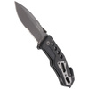 FOX - BlackFox Tactical Rescue Folder Knife - Black - BF-115.