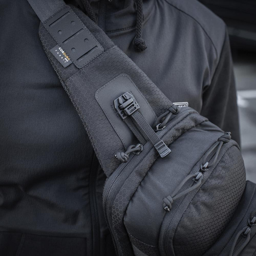 M-Tac - Рюкзак Cross Bag Slim Elite Hex - Чорний - 10210002