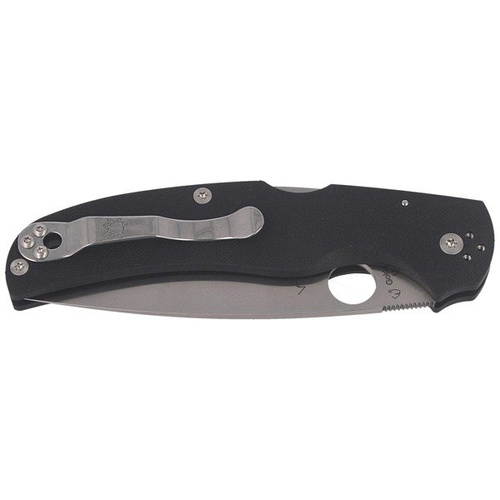 Spyderco - Native Chief™ G-10 Plain Folding Knife - чорний - C244GP