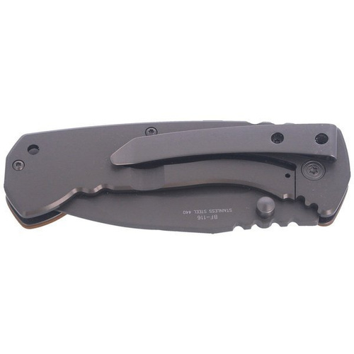 FOX - Blackfox Drop Point Folder Knife 85 мм - BF-116