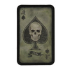 M-Tac - Нашивка Ace of Spades - Morale Patch - Ranger Green / Czarna - 51101023