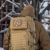 M-Tac - Нашивка ПВХ Deus Vult 3D - Coyote - 51116005