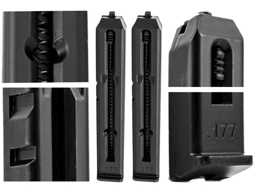 Umarex - Магазин для пневматичної гвинтівки Beretta Elite II - 4,5 мм BB - 2 штуки - 5.8090.1