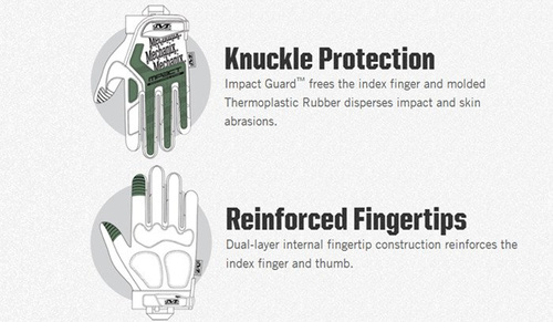 Mechanix - Тактичні рукавички M-Pact - Covert Black - MPT-55.