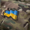 M-Tac - Нашивка з прапором України - Вишивка - Cordura 500D - Ліворуч - Ranger Green - 51298023