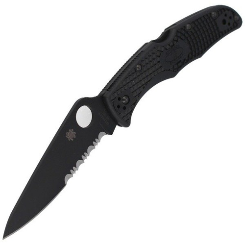 Складаний ніж Spyderco - Endura® 4 FRN Black / Black Blade SpyderEdge - C10PSBBK