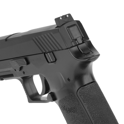 Sig Sauer - Пістолетний волейбольний м'яч Sig P320® - Зворотний удар - 4,5 мм - чорний - AIR-P320-177-30R-BLK