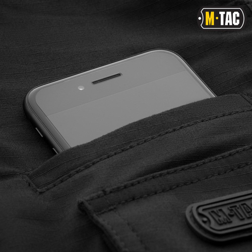 Тактичні штани M-Tac - Aggressor Gen.II Flex - Ripstop - Black - 20058002.