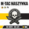 M-Tac - Нашивка 3D PVC No Knife - без життя - чорний / білий - 51128236 - 51128236