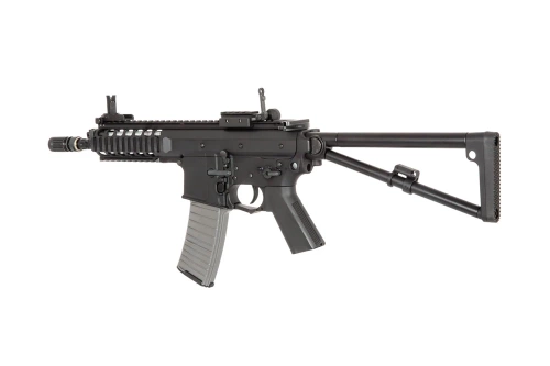 Double Bell - репліка електричного карабіна PDW BI-8002 - чорний - DBY-01-000830