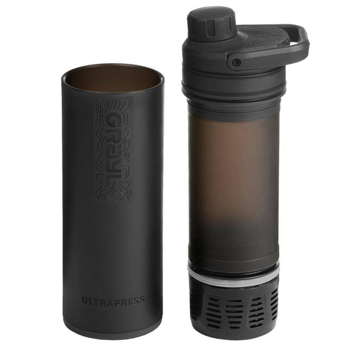 Grayl - Пляшка для фільтрації води UltraPress - 500 мл - чорна - 500-COV