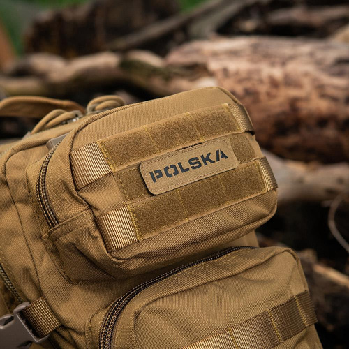 M-Tac - Нашивка - Польща 25х80 - Laser Cut - Чорний || Coyote - 51004105