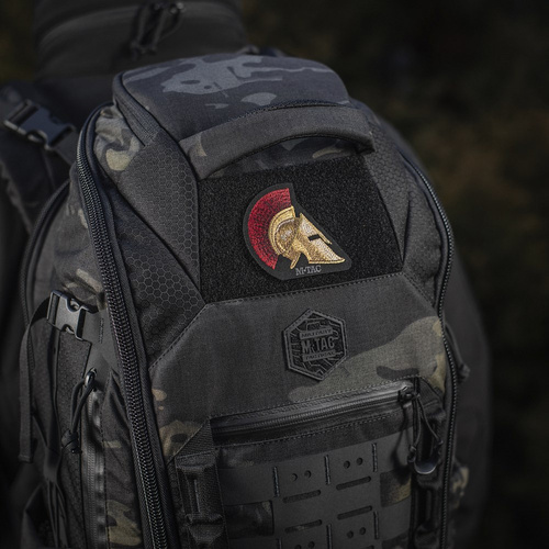 M-Tac - Нашивка на шолом Spartan - Вишивка - Cordura 500D - Золотий/Червоний - 51333000