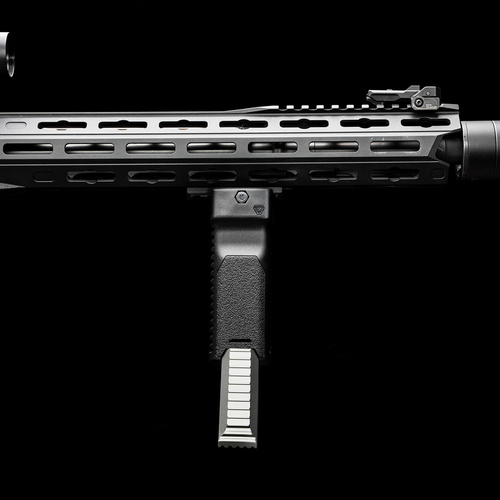 Strike Industries - Передня рукоятка з сошкою Strike - чорна - SI-AR-AL-BIPOD-GY - SI-AR-AL-BIPOD-GY