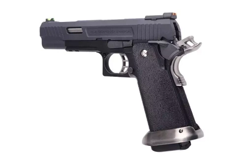 WE - Репліка газового пістолета Hi-Capa 5.1 Force "T.REX" - Чорний - WET-02-010304